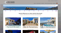 Desktop Screenshot of ibiza-haus-vermietung.de